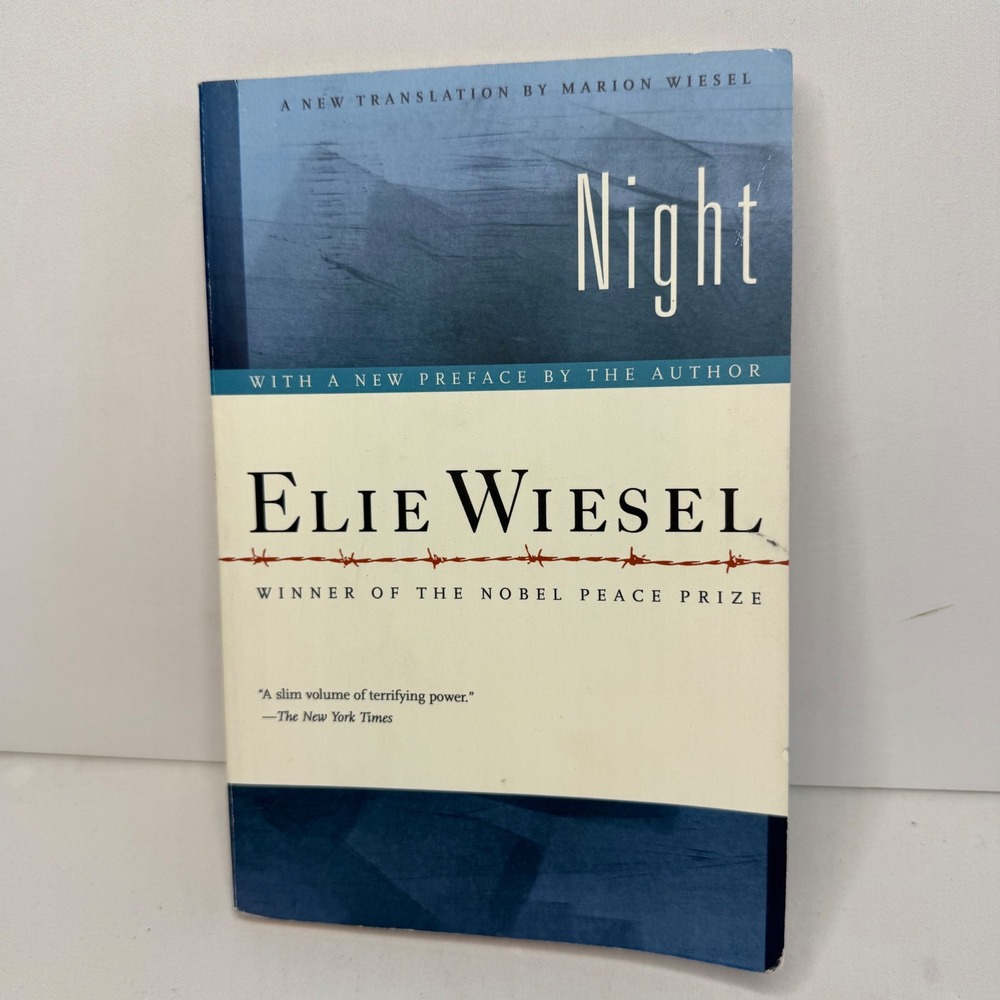 Night Elie Wiesel Paperback Memoir Holocaust History Hill and Wang
